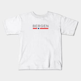 Bergen Norway Kids T-Shirt